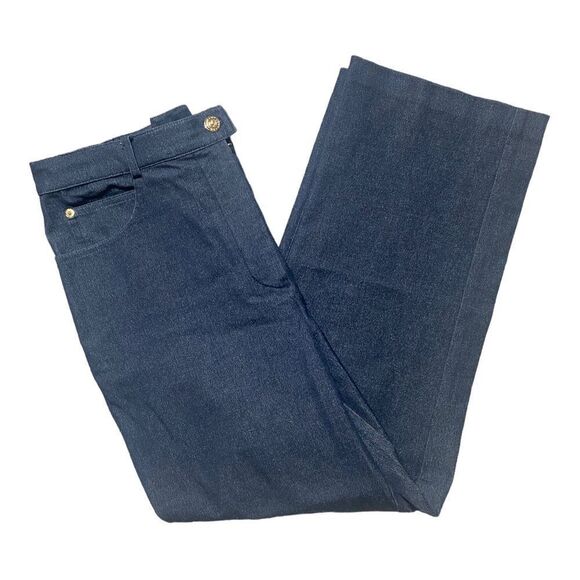 St. John Sport SZ 12 High-Rise Wide Leg Pants - Picture 2 of 7